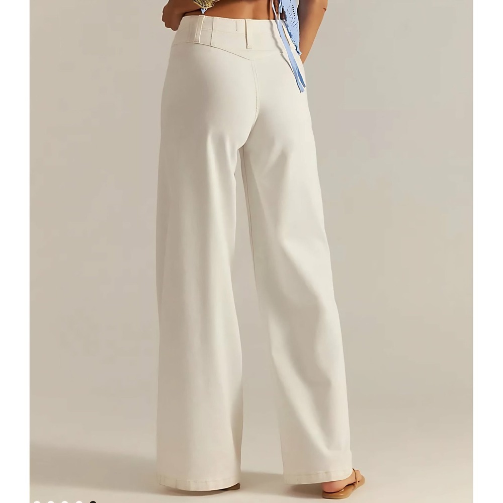 We The Free Libre Wide-Leg Jeans Islands Lights Tan/Beige Size 28